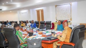 Conseil des ministre Burkina