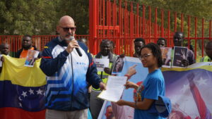 Daniel Gomis, Chargé d’affaires de l’ambassade du Venezuela au Burkina Faso