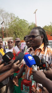 Imhotep Bayala, Coordonnateur du groupe de solidarité