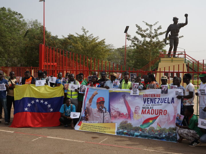 Manifestation pour dénoncer le ‘’kidnapping’’ de Maduro et exiger sa libération