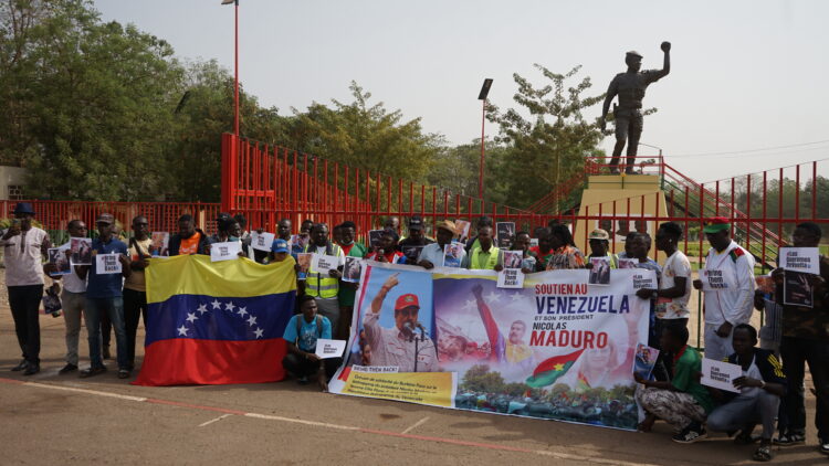 Manifestation pour dénoncer le ‘’kidnapping’’ de Maduro et exiger sa libération