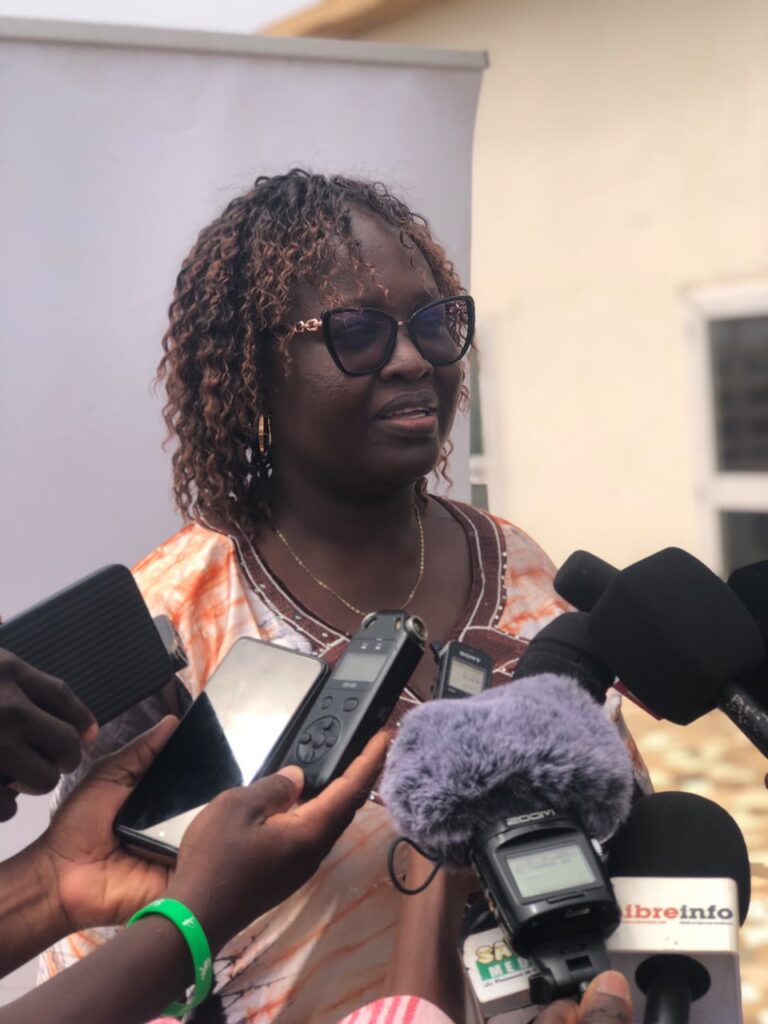 Emeline Yaméogo, Coordinatrice Communication et Prévention du CICR Emeline Yaméogo, Coordinatrice Communication et Prévention du CICR